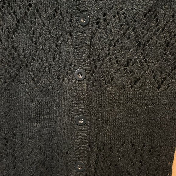 Kirra navy button-up cardigan - Picture 2 of 3